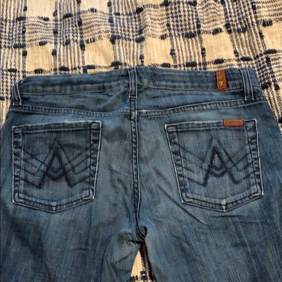 EUC 7 For all Mankind Jeans - Bootcut Flare - Picture 2 of 5